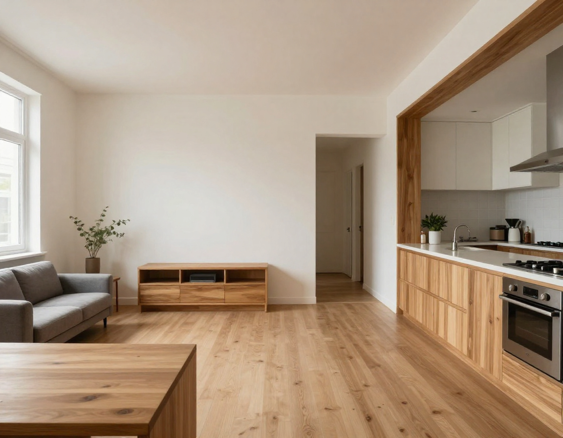 Beautifully organized home interior with modern storage solutions